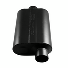 Flowmaster Super 40 Series Chambered Muffler Super 40 Stainless Steel - 3.00 Offset In / 3.00 Center Out - Aggressive Sound - 853046