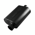 Flowmaster Super 40 Series Chambered Muffler Super 40 Stainless Steel - 3.00 Offset In / 3.00 Center Out - Aggressive Sound - 853046