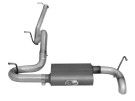 aFe Scorpion 2-1/2 IN Aluminized Steel Cat-Back Exhaust System for Jeep Wrangler (JK) 07-18 V6-3.8L/3.6L (2-Door) afe49-08043