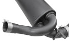 aFe Rebel Series 2-1/2 IN 409 Stainless Steel Axle-Back Exhaust System for Jeep Wrangler (JK) 07-18 V6-3.6L/3.8L (2/4-Door) afe49-48061-B