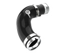 aFe BladeRunner 2-1/2 IN Aluminum Hot Charge Pipe Black for Kia Stinger 22-23 L4-2.5L (t) - afe46-20698-B