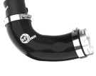 aFe BladeRunner 2-1/2 IN Aluminum Hot Charge Pipe Black for Kia Stinger 22-23 L4-2.5L (t) - afe46-20698-B