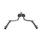Flowmaster American Thunder Cat-back Exhaust System 2009-2014 Dodge Challenger RT with 5.7L Hemi engine. - Aggressive sound - 817479