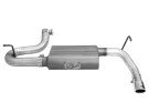 aFe Scorpion 2-1/2 IN Aluminized Steel Axle-Back Exhaust System for  Jeep Wrangler (JK) 07-18 V6-3.8/3.6L afe49-08047-P