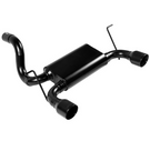 Flowmaster Force II Axle-Back Exhaust System Fits 2018-2026 Jeep Wrangler JL 2 Door and 4 Door with 3.6L and 2.0L engine. - Moderate sound - 817804