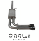 Flowmaster Flow FX Cat-Back Exhaust System 2009-2013 GM Silverado/Sierra 1500 5.3L V8 Flow FX 3.0" to Dual 2.5" Cat-Back, Dual Side Exit, 409 Stainless Steel Exhaust System with Black Tips - 717929