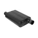 Flowmaster Super 44 Series Chambered Muffler Super 44 Series Stainless Steel - 2.25 Offset In / 2.25 Offset Out - Aggressive Sound - 842448