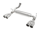 aFe Vulcan Series 2-1/2 IN 304 Stainless Steel Axle-Back Exhaust System for  Jeep Wrangler (JK) 07-18 V6-3.6L/3.8L afe49-38086-P