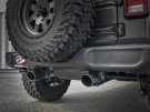 aFe Rebel Series 3 IN to 2-1/2 IN Stainless Steel Cat-Back Exhaust System for Jeep Wrangler (JL) 18-25 L4-2.0L (t) afe49-48096-B