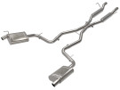 aFe Vulcan Series 2-1/4 IN to 2-1/2 IN 304 Stainless Steel Cat-Back Exhaust System for Jeep Grand Cherokee L (WL) 21-25 V6-3.6L/V8-5.7L  afe49-38100