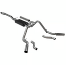 Flowmaster American Thunder Cat-Back Exhaust System Fits 2019-2026 Chevrolet/GMC Silverado/Sierra 2.7-Liter, Cat-Back, Dual Out Rear/Side Exit, Stainless Steel Exhaust System - 818113