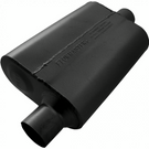Flowmaster 40 Series Delta Flow Chambered Muffler 40 Delta Flow® - 2.50 Offset In / 2.50 Offset Out - Aggressive Sound - 942543