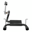 Flowmaster American Thunder Cat-back Exhaust System Fits 2018-2026 Jeep Wrangler JL models with 3.6L engine. - Aggressive to moderate sound - 817819