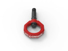 aFe CONTROL Rear Tow Hook - Red for Toyota GR Supra (A90) 20-25 L4-2.0L (t)/L6-3.0L (t) - afe450-721002-R