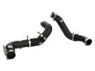 aFe BladeRunner Aluminum Hot and Cold Charge Pipe Kit Black for  RAM 1500 EcoDiesel 16-19 V6-3.0L (td)  afe46-20494-B