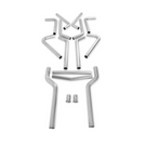 Flowmaster U-Fit Dual Exhaust Kit 16 pc. Universal Dual Exhaust Tubing Kit - 2.50-inch Mandrel-bent 409 Stainless Steel Tubing - 815936