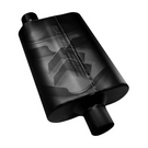 Flowmaster Super 44 Series Chambered Muffler Super 44 Series Stainless Steel - 3.00 Center In / 2.50 Dual Out - Aggressive Sound - 8430452