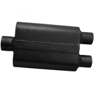 Flowmaster Super 44 Series Chambered Muffler Super 44 Series Stainless Steel - 3.00 Center In / 2.50 Dual Out - Aggressive Sound - 8430452