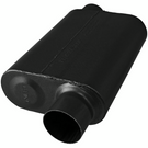 Flowmaster 40 Series Chambered Muffler 40 Series Stainless Steel - 3.00 Offset In / 3.00 Offset Out - Aggressive Sound - 8043043