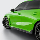 SOOQOO Audi RS3 (8Y) Hatchback Carbon Fibre Side Skirt Extensions