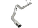 aFe Large Bore-HD 4 IN 409 Stainless Steel DPF-Back Exhaust System for Dodge RAM Diesel Trucks 07.5-12 L6-6.7L (td) afe49-42006-P