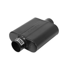 Flowmaster 40 Series Delta Force Race Muffler 40 Series Race Muffler 409SS - 2.50 Center In / 2.50 Center Out -Aggressive Sound - 8325408