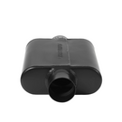 Flowmaster 40 Series Delta Force Race Muffler 40 Series Race Muffler 409SS - 2.50 Center In / 2.50 Center Out -Aggressive Sound - 8325408