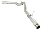 aFe Large Bore-HD 5 IN 409 Stainless Steel DPF-Back Exhaust System for Dodge RAM Diesel Trucks 07.5-12 L6-6.7L (td)  afe49-42016-P