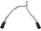 aFe Large Bore-HD 2-1/2 IN 409 Stainless Steel DPF-Back Exhaust System for RAM 1500 EcoDiesel 14-18 V6-3.0L (td)  afe49-42041-B