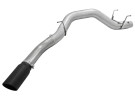 aFe Large Bore-HD 5 IN 409 Stainless Steel DPF-Back Exhaust System for  RAM Diesel Trucks 13-18 L6-6.7L (td)  afe49-42039-B