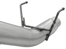 aFe Large Bore-HD 5 IN 409 Stainless Steel DPF-Back Exhaust System for RAM Diesel Trucks 13-18 L6-6.7L (td) afe49-42039-P