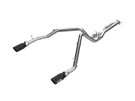 aFe Vulcan Series 3 IN 304 Stainless Steel Cat-Back Exhaust System w/Black Tip for  RAM 1500 25-26 L6-3.0L (tt) afe49-32088-B