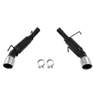 Flowmaster Outlaw Axle-back Exhaust System Fits 2005-2010 Ford Mustang GT, GT500 with a 4.6L or 5.4L engine. - Aggressive sound - 817511