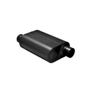 Flowmaster Super 40 Series Chambered Muffler Super 40 Stainless Steel - 3.00 Offset In / 3.00 Offset Out - Aggressive Sound - 853048