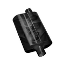 Flowmaster Super 40 Series Chambered Muffler Super 40 Stainless Steel - 3.00 Offset In / 3.00 Offset Out - Aggressive Sound - 853048