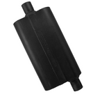 Flowmaster 50 Series Delta Flow Chambered Muffler 50 Delta Flow® Stainless Steel - 2.25 Offset In / 2.25 Center Out - Moderate Sound - 842451