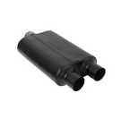 Flowmaster 40 Series Delta Flow Chambered Muffler 40 Delta Flow® - 2.50 Center In / 2.50 Dual Out - Aggressive Sound - 9425400