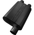 Flowmaster 40 Series Delta Flow Chambered Muffler 40 Delta Flow® - 2.50 Offset In / 2.25 Dual Out - Aggressive Sound - 9425432