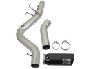 aFe ATLAS 5 IN Aluminized Steel DPF-Back Exhaust System for GM Diesel Trucks 17-19 V8-6.6L (td) L5P afe49-04085-B