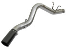 aFe Large Bore-HD 5 IN 409 Stainless Steel DPF-Back Exhaust System for GM Diesel Trucks 17-19 V8-6.6L (td) L5P afe49-44085-B