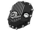 aFe POWER Pro Series Front Differential Cover Black w/ Machined Fins for  GM 2500/3500 11-20 V8-6.0L/6.6L (AAM 9.25) afe46-71050B