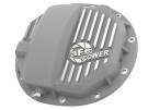aFe Street Series Rear Differential Cover Raw w/ Machined Fins for GM Silverado/Sierra 1500 14-23 (AAM 9.5/9.76) afe46-71120A