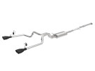 aFe Vulcan Series 3 IN to Dual 2-1/2 IN 304 Stainless Steel Cat-Back Exhaust System for  GM Silverado/Sierra 1500 19-25 L4-2.7L (t)  afe49-34110-B