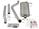 aFe MACH Force-Xp 3 IN 409 Stainless Steel Cat-Back Exhaust System for  GM Silverado/Sierra 1500 09-19 V6-4.3L/V8-4.8/5.3L (Standard Cab - 4.5" Tip) afe49-44072-P