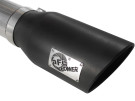 aFe Large Bore-HD 5 IN 409 Stainless Steel DPF-Back Exhaust System for GM Diesel Trucks 11-16 V8-6.6L (td) LML  afe49-44041-B