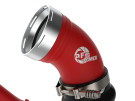 aFe BladeRunner Aluminum Hot and Cold Charge Pipe Kit Red for  GM Diesel Trucks 06-10 V8-6.6L (td) LBZ/LMM afe46-20054-R