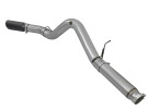 aFe Large Bore-HD 5 IN 409 Stainless Steel DPF-Back Exhaust System for GM Diesel Trucks 2016 V8-6.6L (td) LML afe49-44081-B
