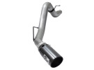 aFe Large Bore-HD 3-1/2 IN 409 Stainless Steel DPF-Back Exhaust System w/ Black Tip for GM Colorado/Canyon 16-22 L4-2.8L (td) LWN afe49-44064-B