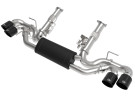 aFe MACH Force-Xp 304 Stainless Cat-Back Exhaust w/ Muffler Black (No NPP) for Chevrolet Corvette (C8) 20-25 V8-6.2L afe49-34127-B