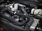 aFe BladeRunner 3 IN Aluminum Cold Charge Pipe Black for Ford Diesel Trucks 23-25 V8-6.7L (td) afe46-20689-B